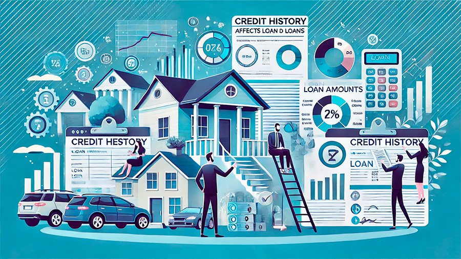 Relationship between credit history